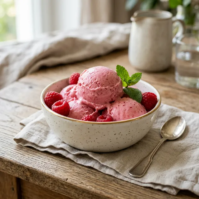 Himbeereis: Rezept, Tipps & Wissen