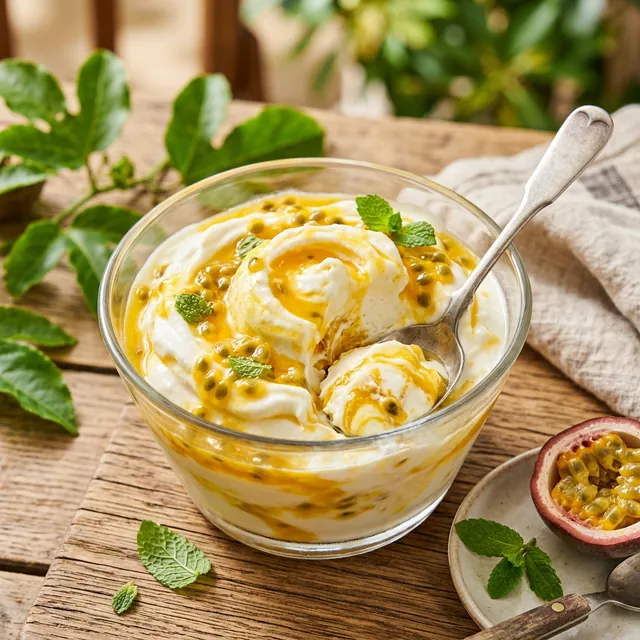 Joghurt-Maracuja-Eis: Exotische Frische und das Geheimnis der perfekten Säure