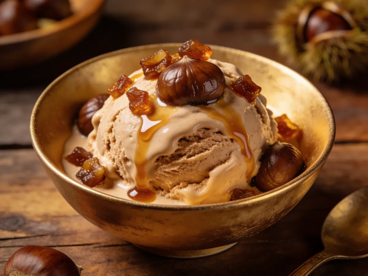 Maroni-Eis (Esskastanie): Rezept, Tipps & Wissen