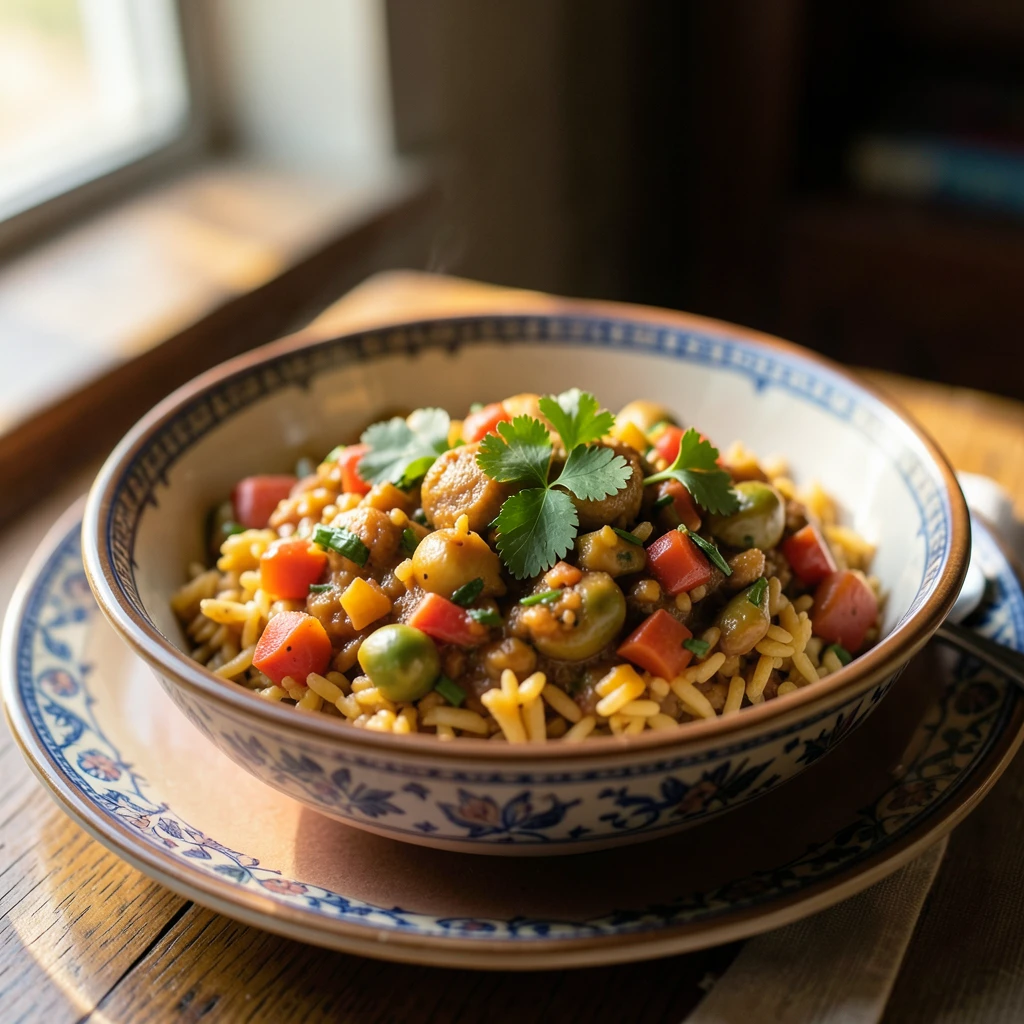 Jambalaya (USA/Creole): Reisgericht aus New Orleans