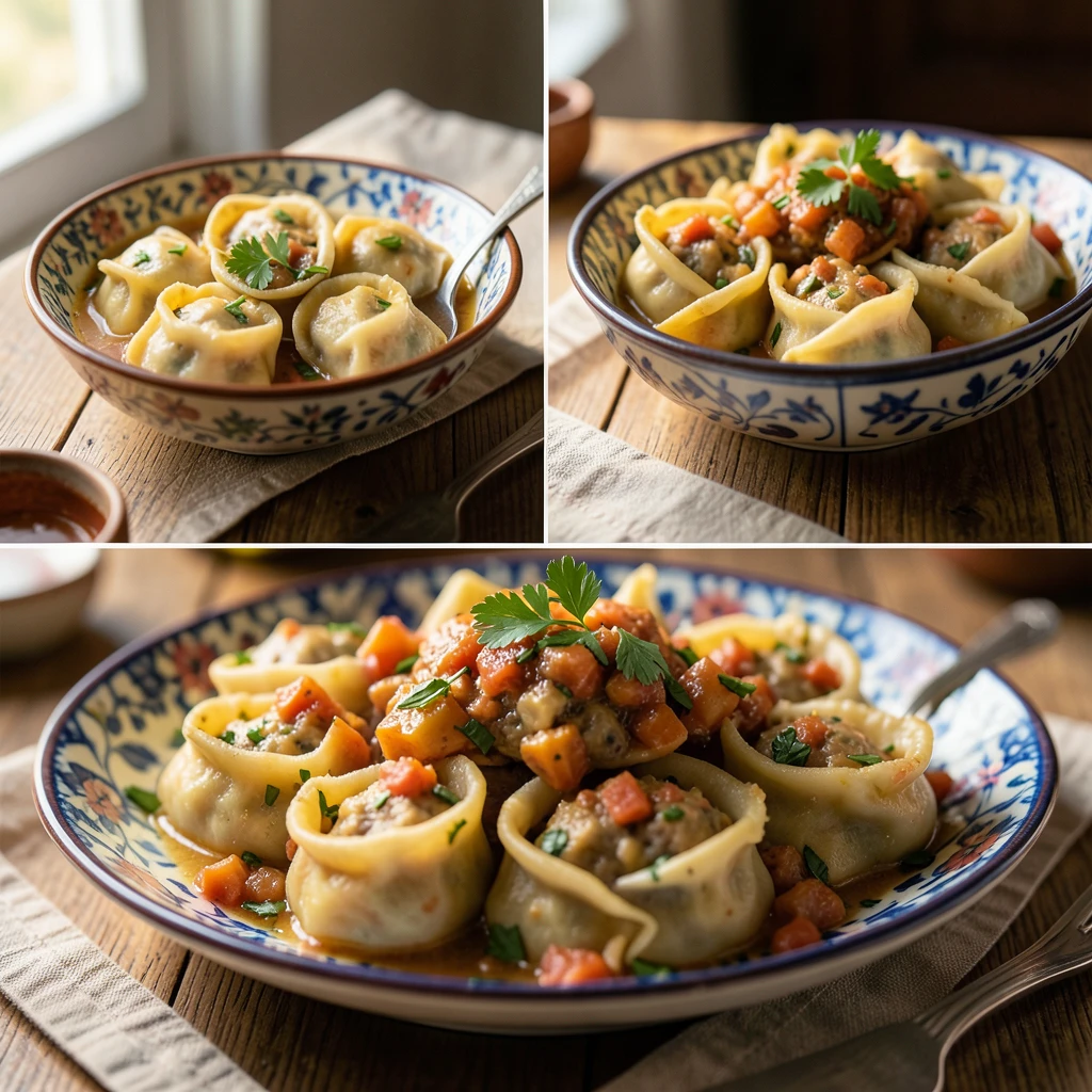 Pierogi (Polen): Gefüllte Teigtaschen Varianten