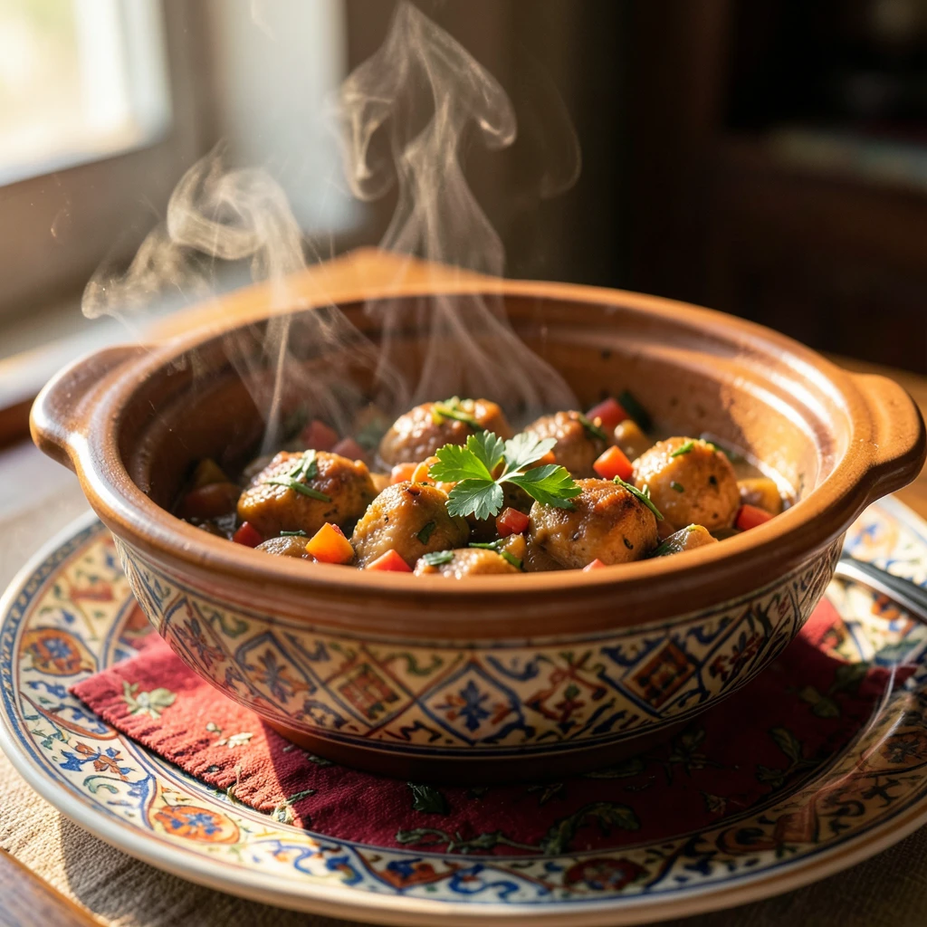 Tajine (Marokko): Schmoren im Lehmtopf