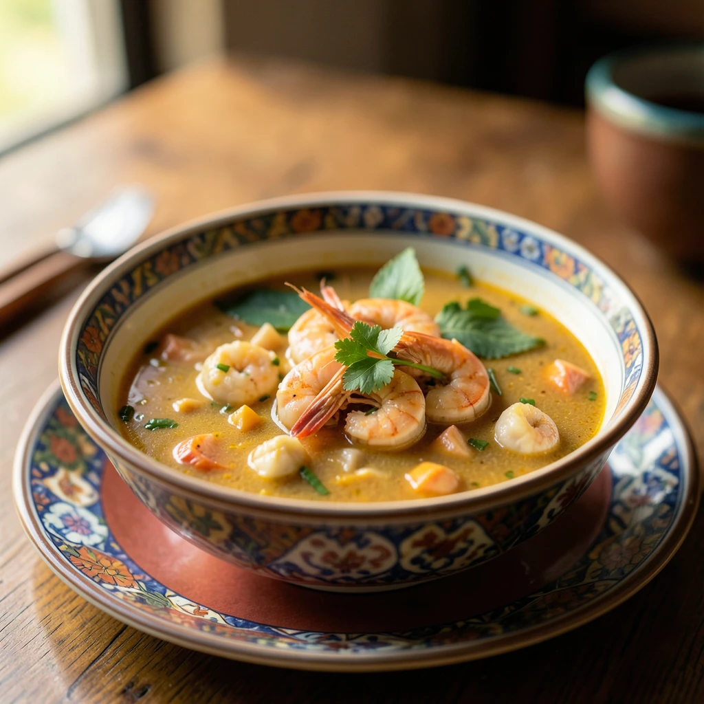 Tom Yum Goong (Thailand): Scharf-saure Garnelensuppe