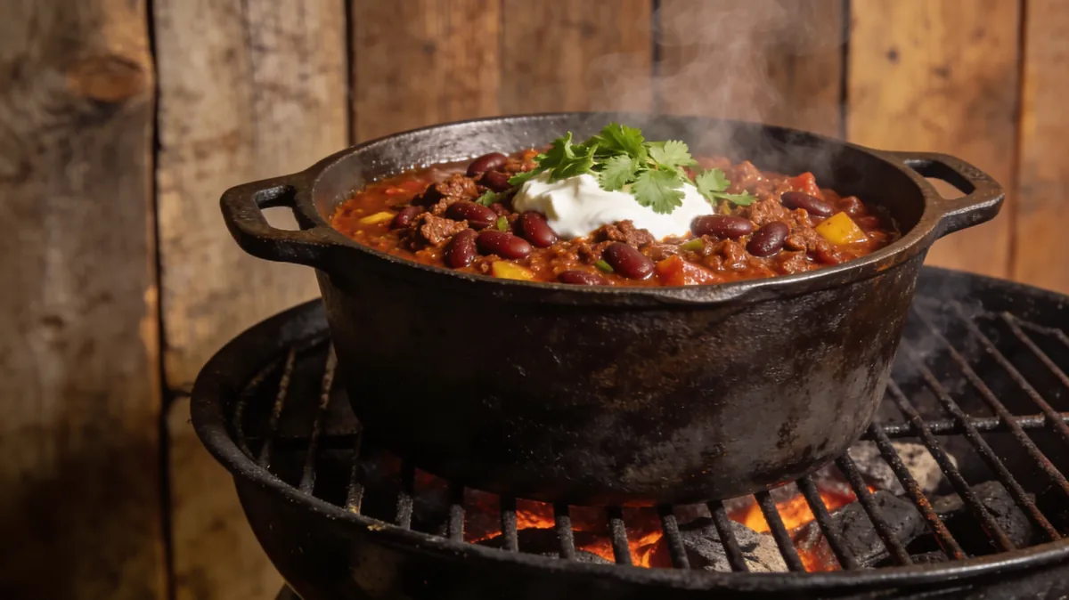 Chili con Carne aus dem Dutch Oven: Das ultimative BBQ-Rezept