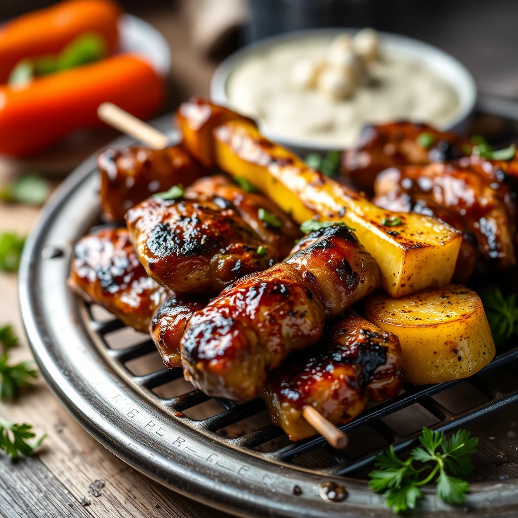 Gemüsespieße grillen: Bunt, knackig & voller Aroma