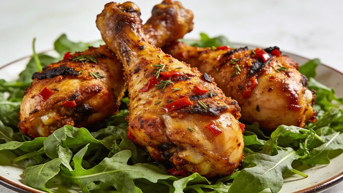 Hähnchenschenkel grillen: Außen knusprig, innen saftig