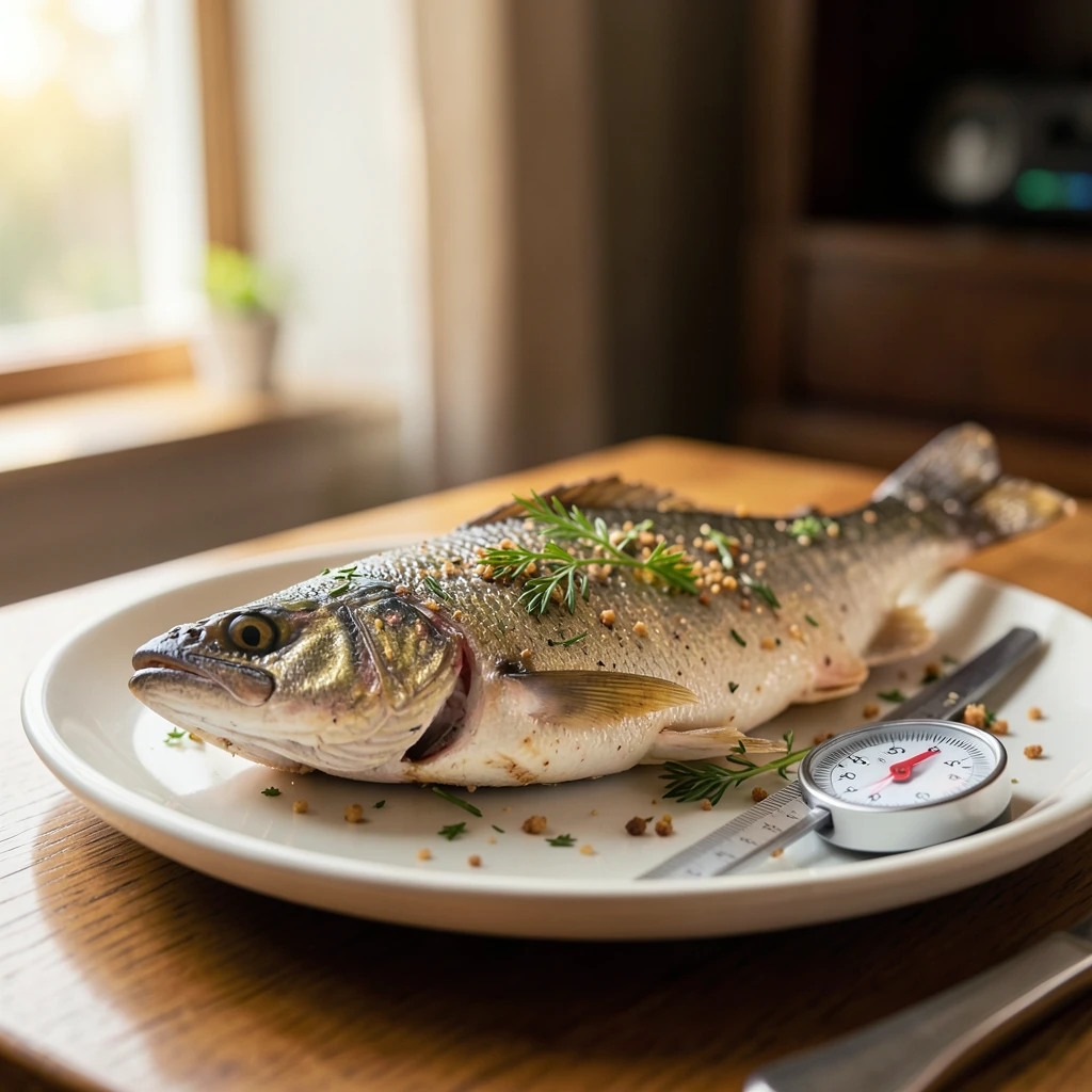 Forelle (Ganz) Kerntemperatur & Zubereitung (Fisch)