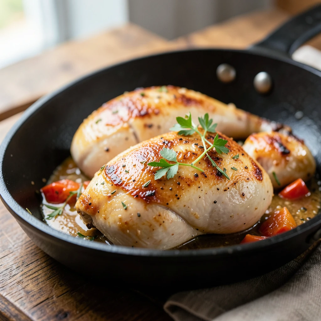 Hähnchenbrust Kerntemperatur & Zubereitung (Geflügel)