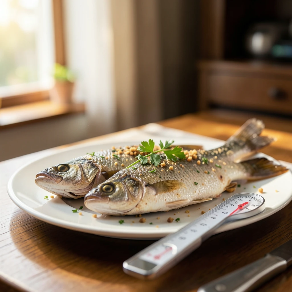 Karpfen Kerntemperatur & Zubereitung (Fisch)