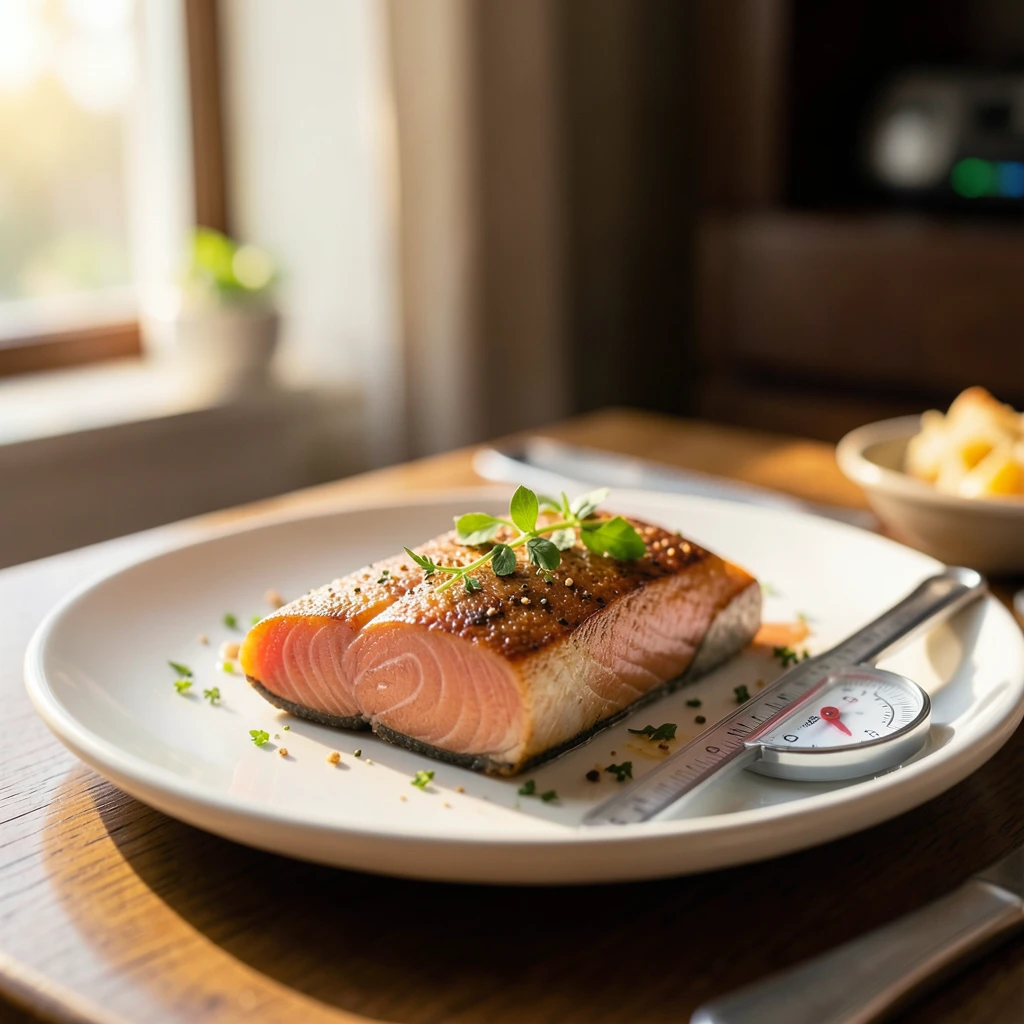 Lachs (Durch) Kerntemperatur & Zubereitung (Fisch)
