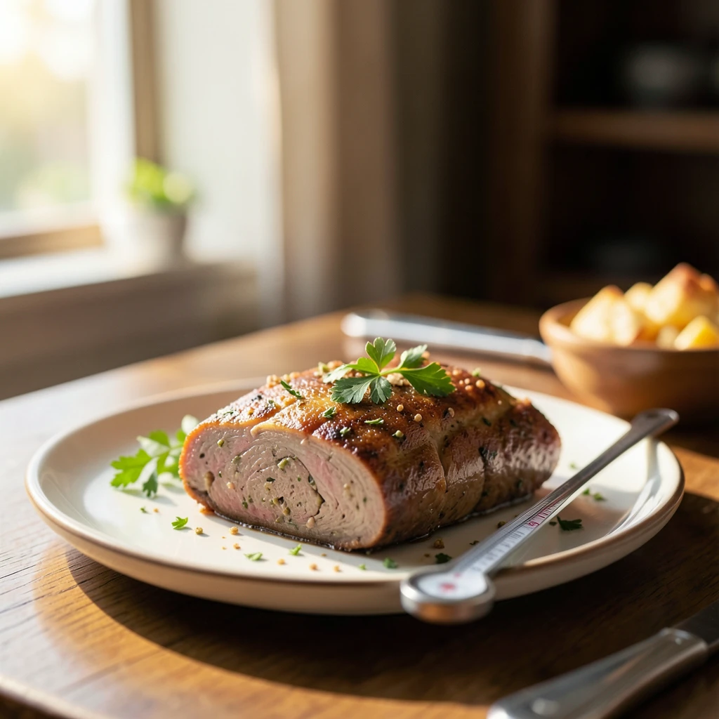 Leberkäse Kerntemperatur & Zubereitung (Wurstwaren)