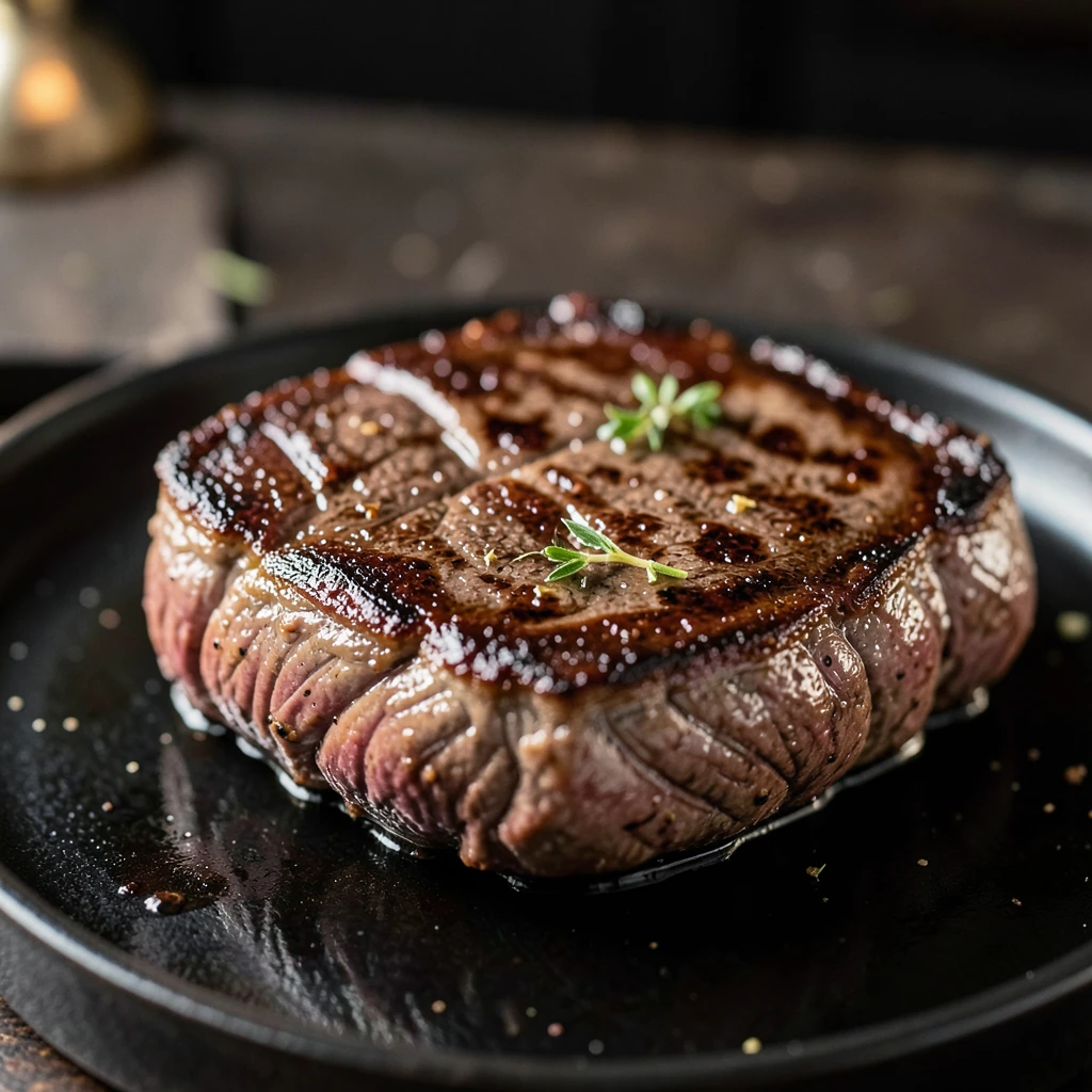 Rumpsteak (Medium) Kerntemperatur & Zubereitung (Rind)