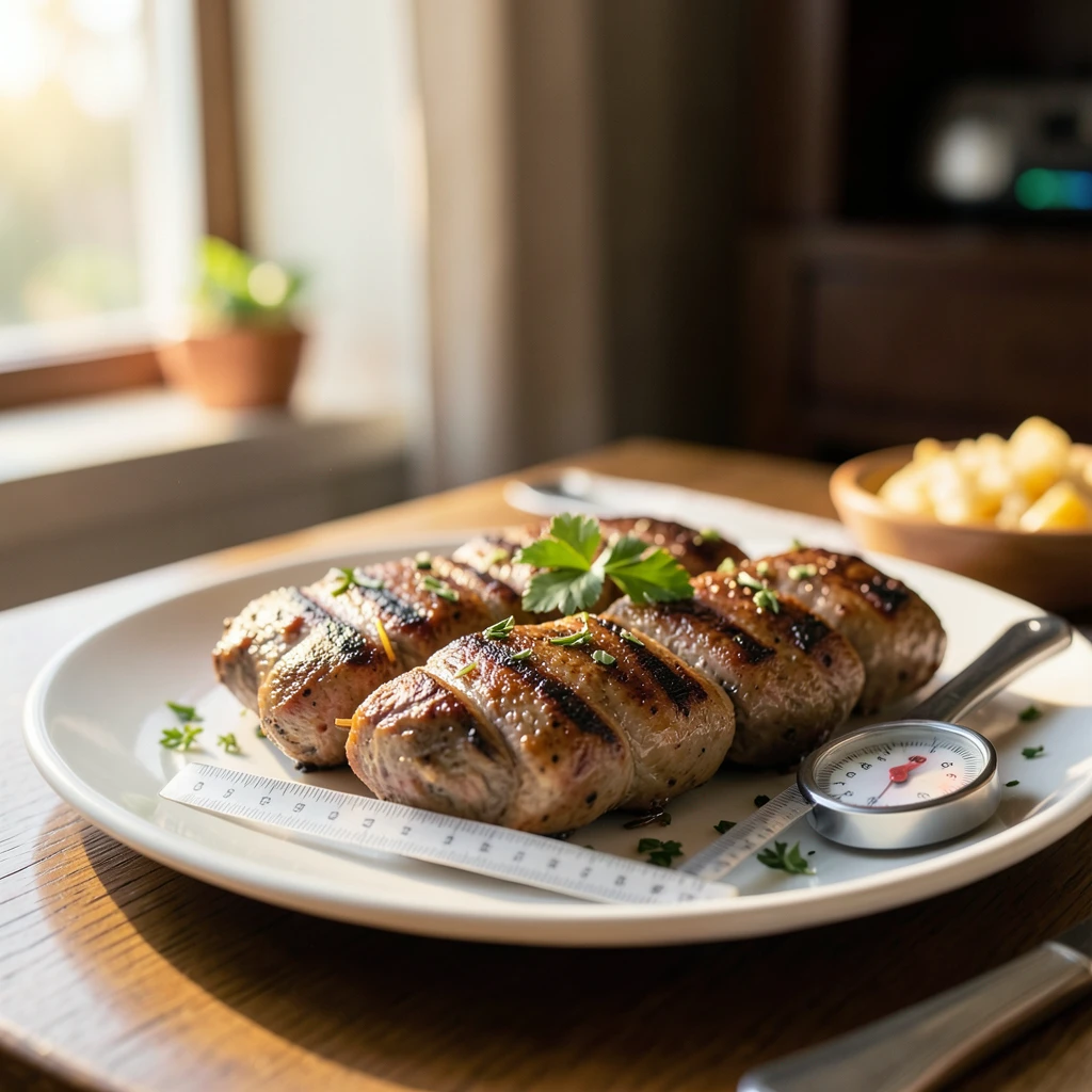 Schaschlik Kerntemperatur & Zubereitung (Schwein)