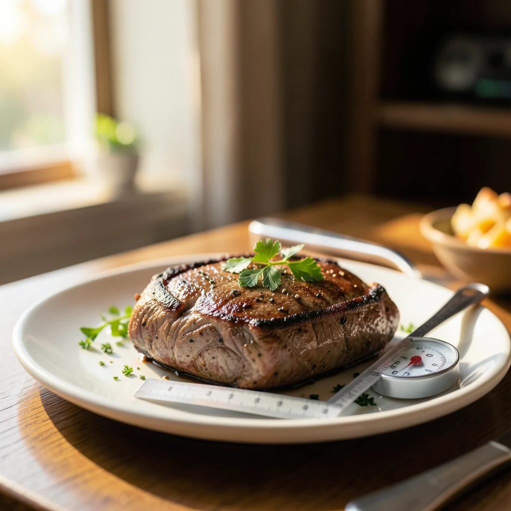 Straußensteak Kerntemperatur & Zubereitung (Exoten)