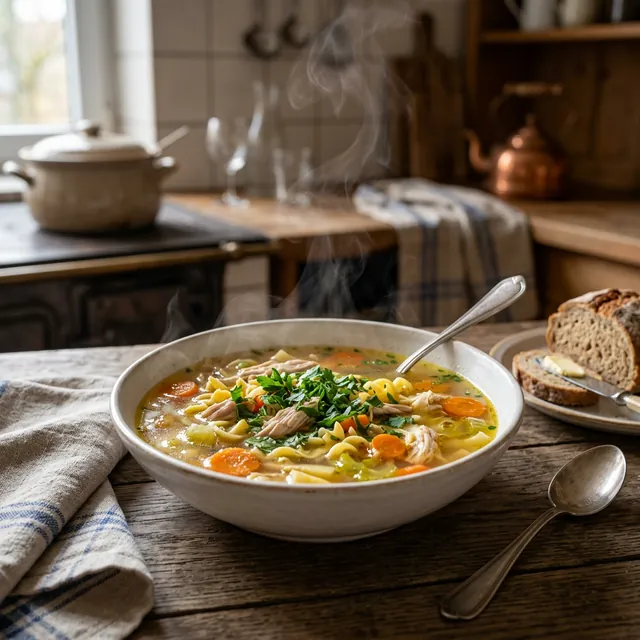 Hühnersuppe (Klassisch): Rezept & Anleitung – Suppen & Eintöpfe