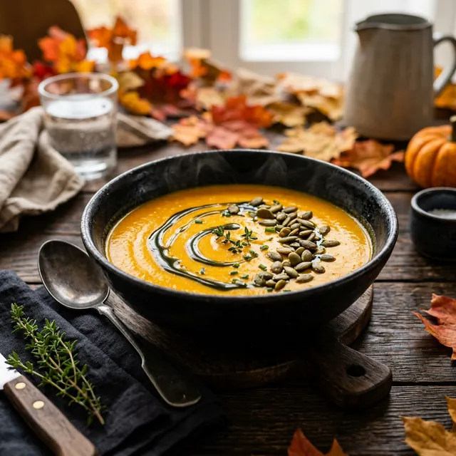 Kürbissuppe mit Ingwer: Rezept & Anleitung – Suppen & Eintöpfe