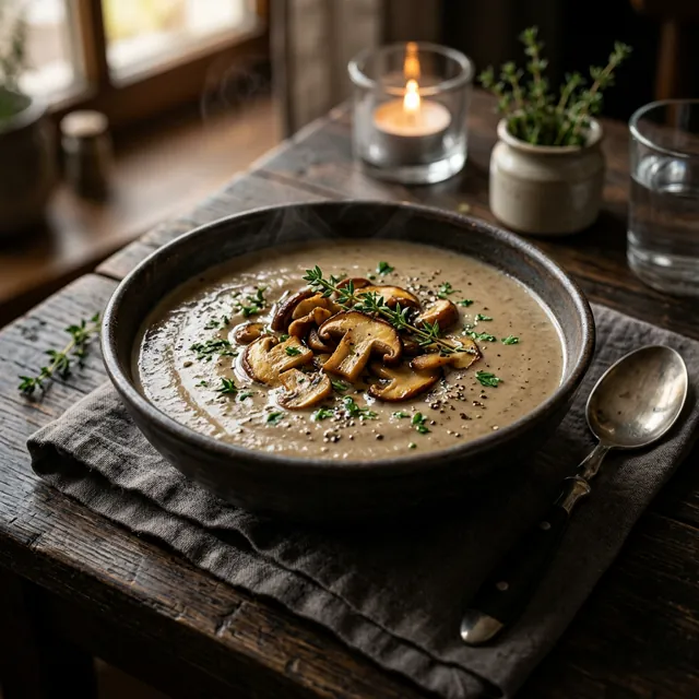 Pilzcremesuppe: Rezept & Anleitung – Suppen & Eintöpfe