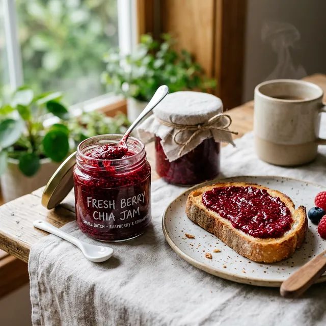 Chia-Marmelade – Vegan & Vegetarisch