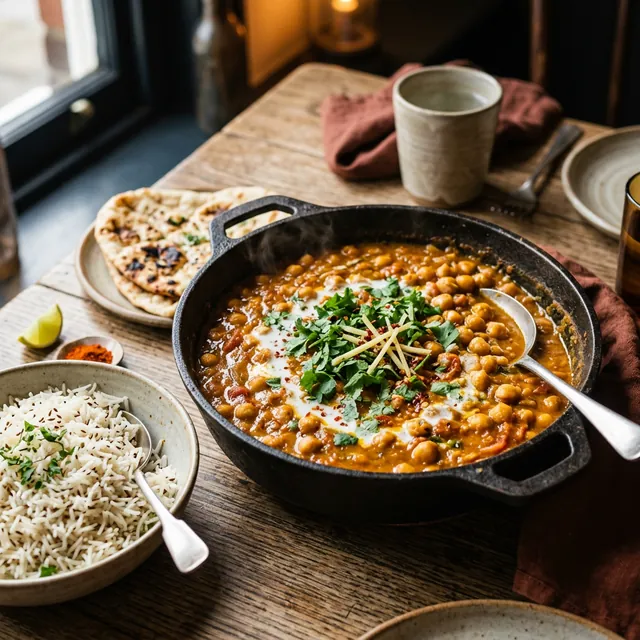 Kichererbsen-Curry (Chana Masala) – Vegan & Vegetarisch