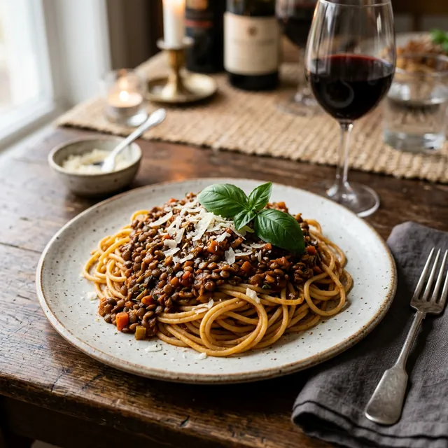 Linsen-Bolognese (Vegan) – Vegan & Vegetarisch