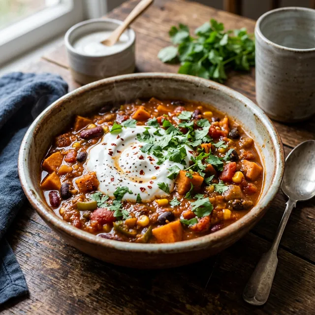 Süßkartoffel-Chili (Vegan) – Vegan & Vegetarisch